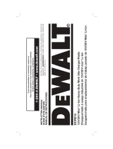 DeWalt DCR015 User manual