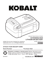 Kobalt KB 524-03 User manual