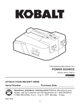 Kobalt KPS 124B-03 User manual