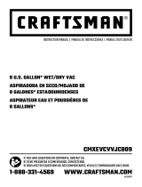 Craftsman CMXEVCVVJC809 User manual