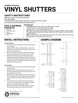 Ekena Millwork LL1S12X05500WI Installation guide