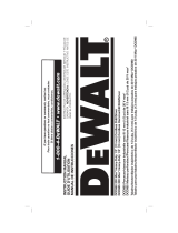 DeWalt DCD985B User manual