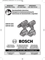 Bosch GSB18V-535CB15 User manual