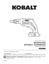 Kobalt KDS 124B-03 User manual