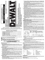 DeWalt D28605 User manual