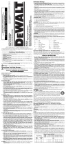 DeWalt DCD740B User manual