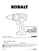 Kobalt KLC 2024A-03 User manual