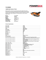 Triton Tools TA1200BS Dimensions Guide