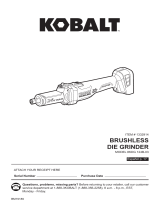 Kobalt KDG 124B-03 User manual