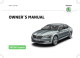 SKODA Superb 3V 05-2016 Owner's manual