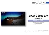Zoom G1 Four / G1x Four Reference guide
