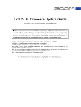 Zoom F2 / F2-BT User guide