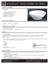 DECOLAV 1441-CWH User manual