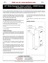 Salsbury24" Wide Designer Gear Locker