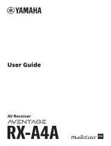 Yamaha RX-A4A User guide
