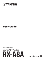 Yamaha RX-A8A User guide