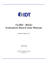 IDT Tsi382 LQFP User manual