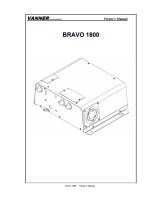 Vanner Bravo 1800 Owner's manual