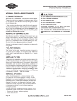 Cumberland Stove Works MF3600B Operating instructions