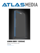 Atlas Media AMW-DBR 1200AC User manual