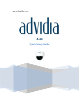 advidia A-44 Quick Setup Manual