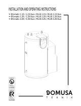 DOMUSA TEKNIK DS-matic 1.15 Installation And Operating Instructions Manual