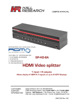 HR SP-HD-8A User manual