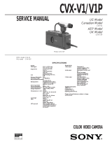 Sony CVX-V1P User manual