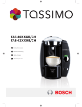 Bosch TASSIMO TAS 40XXGB/CH User manual