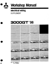 Mitsubishi 3000GT Workshop Manual Supplement