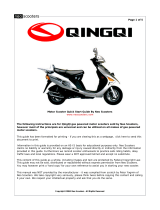 Neo Scooters Qingqi Quick start guide