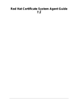 Red Hat CERTIFICATE SYSTEM 7.2 - AGENT GUIDE User manual