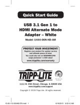 Tripp Lite U444-06N-HD-AM Quick start guide