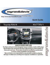 Myron & Davis NV7TRV1 Quick Manual