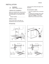 Electrolux EHH6332FOK Installation guide