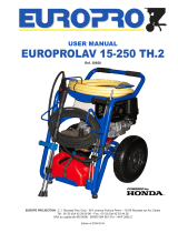 EUROPRO EUROPROLAV 15-250 TH.2 User manual