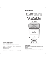 Godox VING TTL Li-ion Camera Flash for Nikon V350N Owner's manual