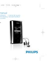 Philips 20GB-JUKEBOX HDD120-17B User manual