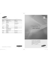 Samsung PS58C6500 User manual