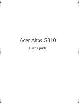 Acer G310 Altos User manual