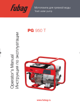 Fubag PG 950 T User manual
