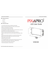 Pixapro VNIX300 User manual