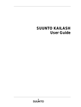 Suunto Kailash User manual