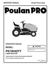 Poulan Pro PK19H42YT User manual