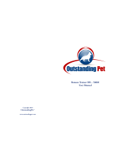 outstanding pet DR-500M User manual