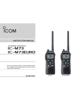 ICOM IC-M73 User manual