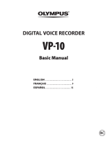 Olympus VP-10 User manual