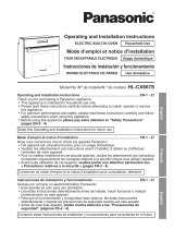 Panasonic HL-CX667S Operating instructions