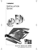 Adaptec 2120S - SCSI RAID Controller Installation guide