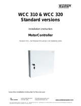 Window Master MotorController WCC 310 Installation Instructions Manual